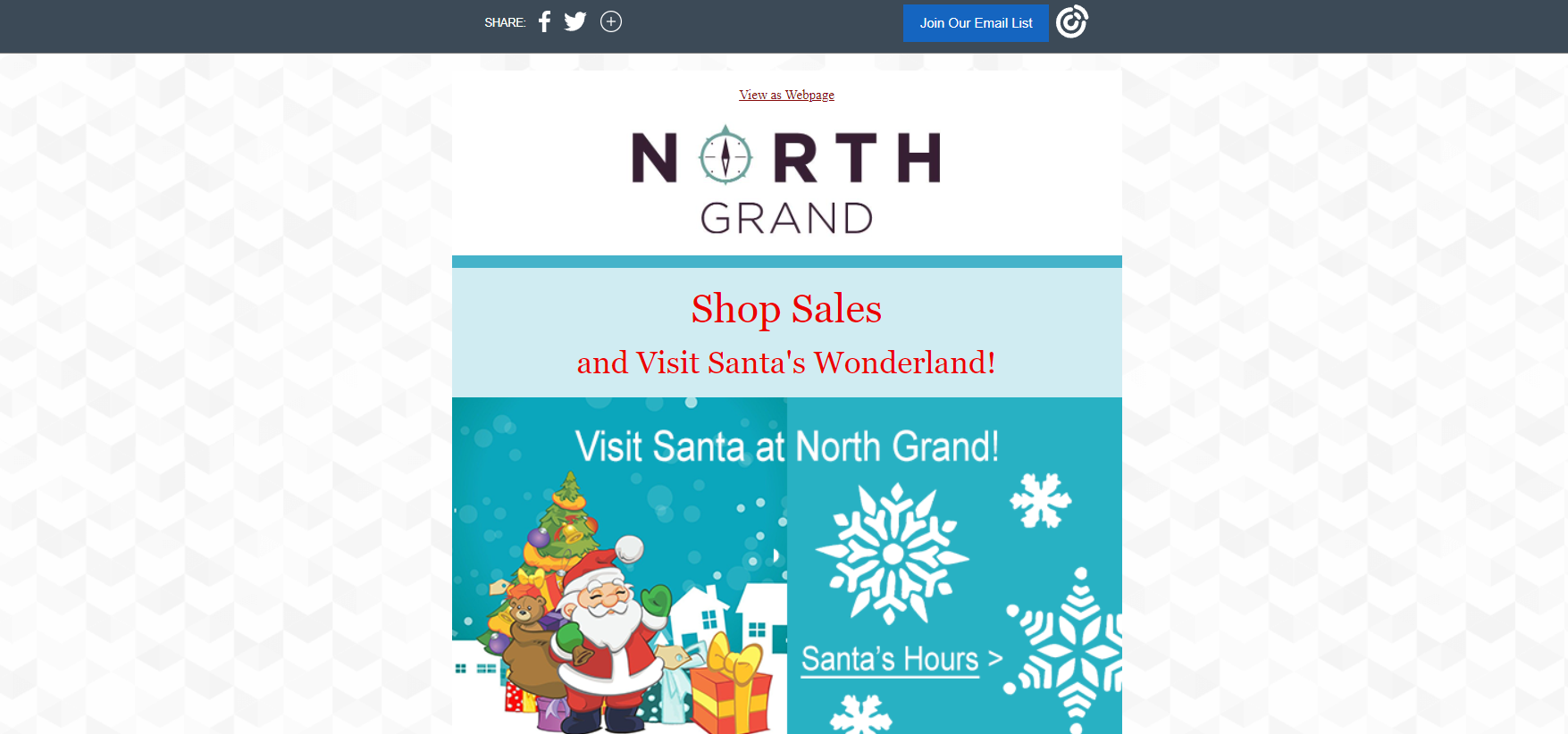 WinCommunications Email Marketing - North Grand in Ames
